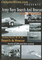 Army Navy Search and Rescue WWII Korea Vietnam DVD