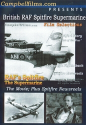 British RAF Spitfire Supermarine Fighter WWII DVD