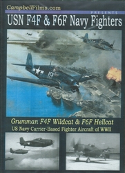 USN F4F & F6F Navy Fighters DVD