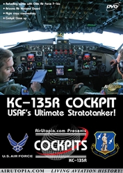 KC-135R Stratotanker Cockpit Military Jet Tanker DVD
